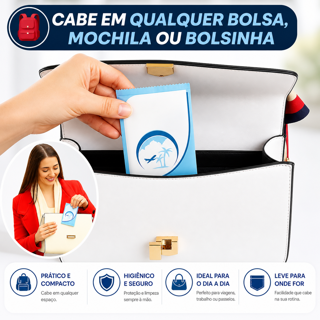 Capas Higiénicas Descartáveis para Sanita – Clean&Go™
