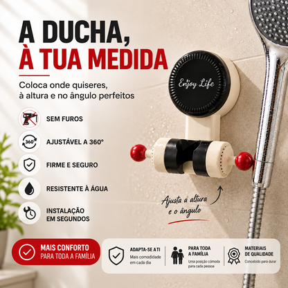 🚿 ShowerFix™ — Suporte Ajustável para Chuveiro