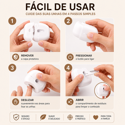 Cortador de unhas elétrico
