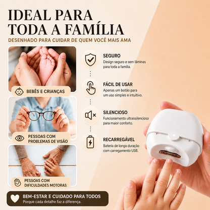 Cortador de unhas elétrico